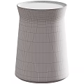 Modern Wooden Side Table With Natural Wood Grain And Sleek Minimalist Design