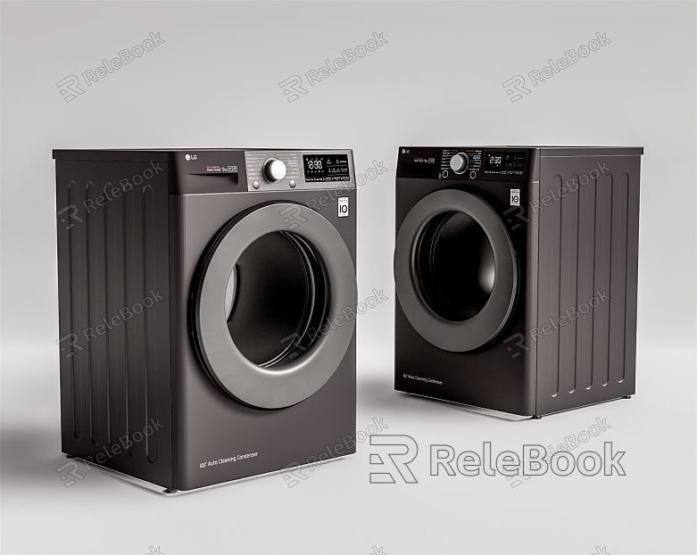 Modern washing machine model