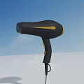 Handheld Black And Gold Air Cooler Fan With Efficient Fresh Air Design