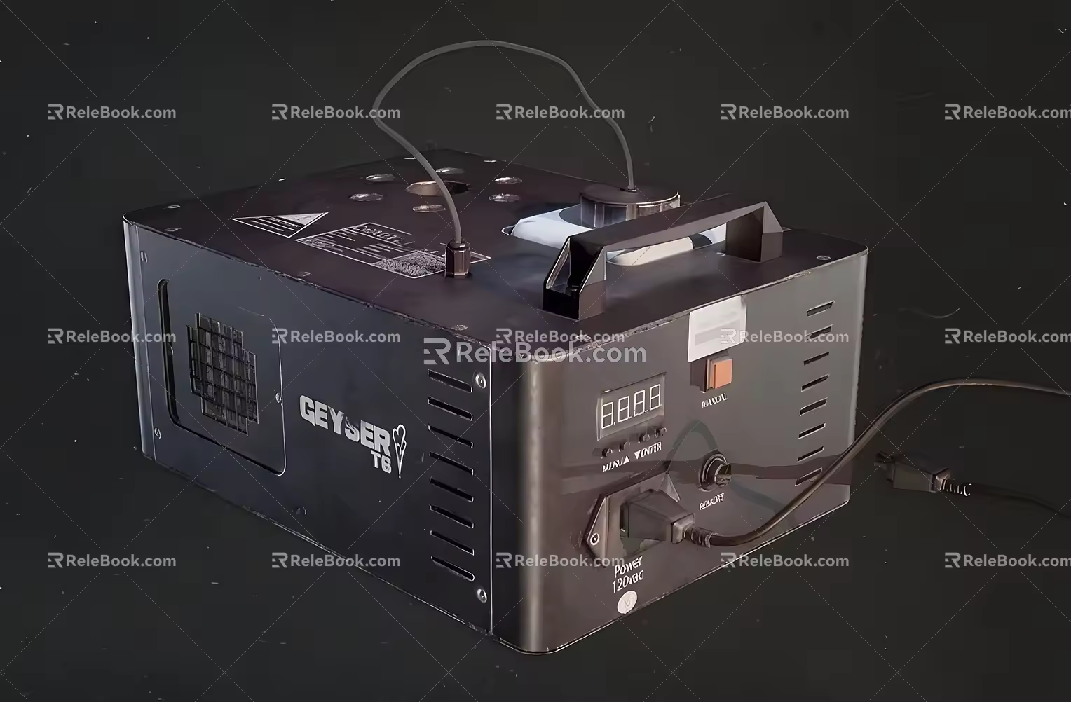 industrial atomizing machine industrial equipment car atomizing machine game factory machinery 3d model
