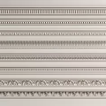 French plaster line 3d model