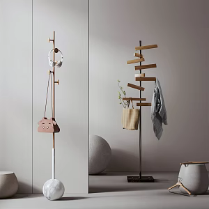 Modern Hangers 3d model