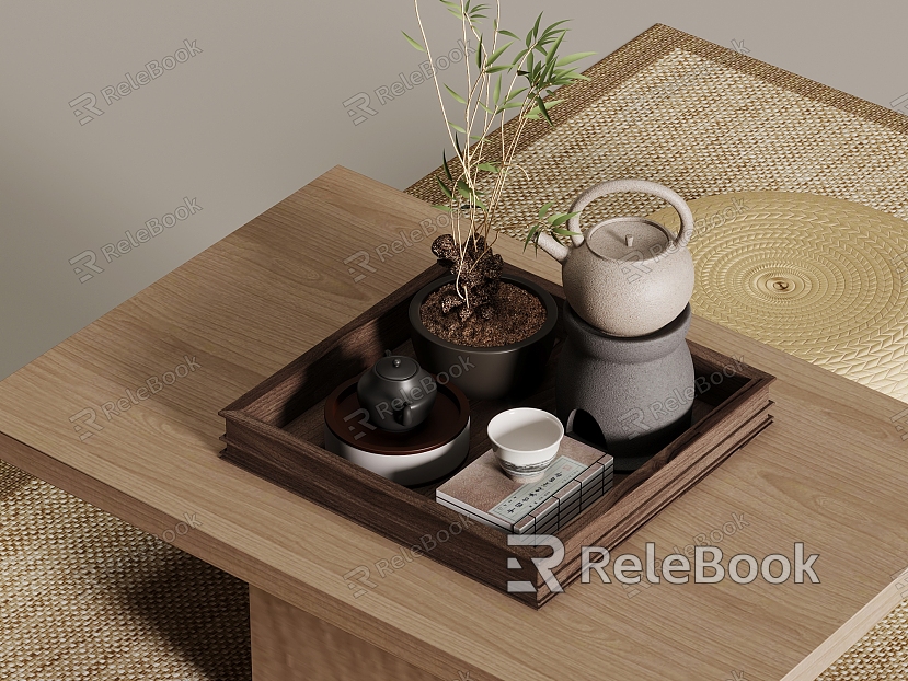 New Chinese Tea Set model