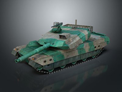 Modern Tanks Military Vehicles 3d model