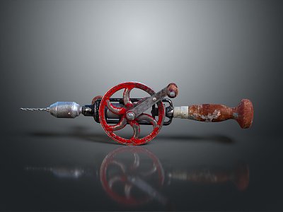 Hand Drill Old Hand Drill Hand Drill Hand Drill Hand Drill Game Item 3d model