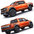 Hyundai Pickup Car 3d model