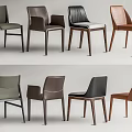 Modern Stylish Dining Chairs With Various Colors And Wooden Legs Designs