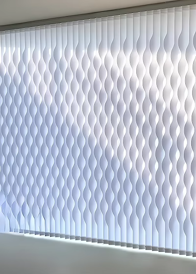 White Wavy Texture Curtains Modern Lightweight Soft Home Decor With Elegant Design And Smooth Appearance 3d model