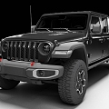 Jeep Gladiator Pickup Car Van 3d model