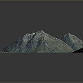 Geography, topography, mountain shape, ridge, ridge, valley, mountain range, canyon, geomorphology, mountain peak, mountain body 3d model