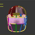 Black American Football Helmet With White Stripe Metallic Facemask And Reflective Surface