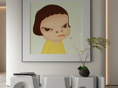 decorative painting 3d model