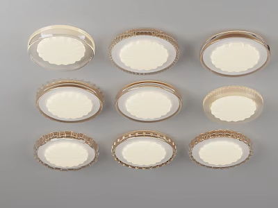 Ceiling lamp combination lamp cream wind lamps Nordic lamps acrylic lamps fan lamps Chinese lamps 3d model
