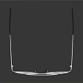 Stylish Silver Metal Frame Glasses With Clear Lenses And Reflective Surface On Black Background