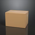 Sofa and Coffee Table Set Packaged in Brown Cardboard Box with White Tape