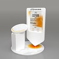 Placebo Art Installation With Display Sign And Modern Pedestal Base Design