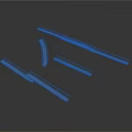 Building Decorative Metal Strips Featuring Various Shapes And Structural Designs