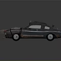 Modified Battle Style Car With Metal Spikes And Decorative Armor Plates