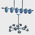 Modern chandelier 3d model