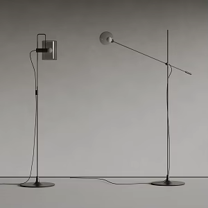 Moooi floor lamp decorative lamp corner lamp metal floor lamp catering floor lamp outdoor floor lamp 3d model