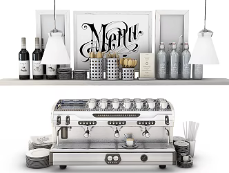 Coffee machine 3d model