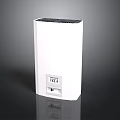 White Vertical Electronic Network Modem Device With TEL 3 Port And Sleek Design