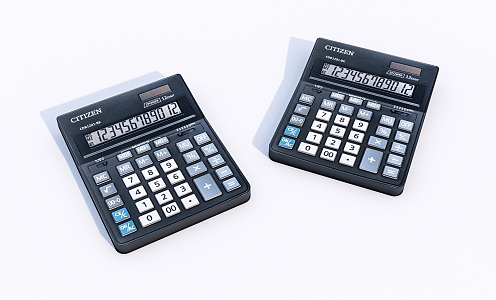 Modern Calculator 3d model