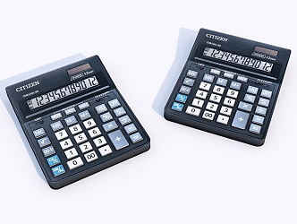 Modern Calculator 3d model