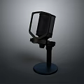 Professional USB Microphone with Desktop Stand Modern Design Studio Sound for Podcasting