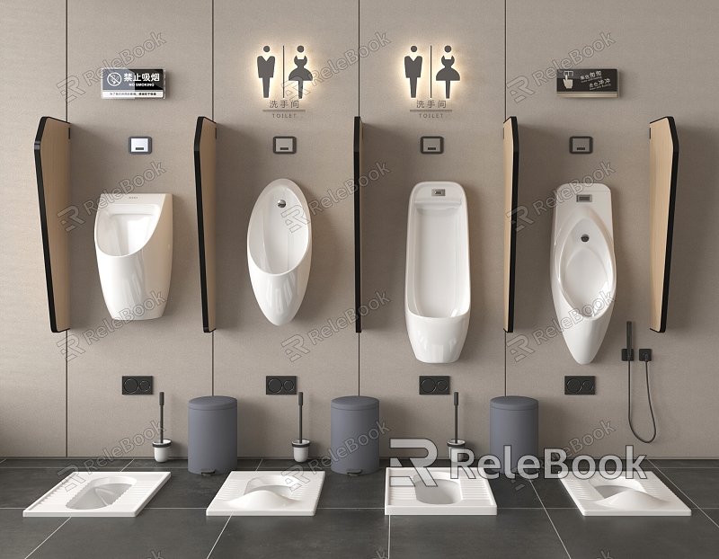 Urinal urinal standing urinal urinal urinal model