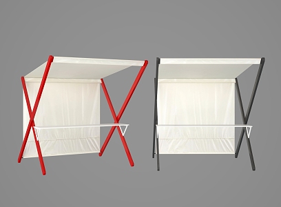 Tent Booth Awning Canopy Booth Night Market Booth Market Booth Canopy Booth Cloth 3d model