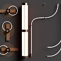 Modern Wall Lamps Featuring Circular Linear Curved And Stylish Design Elements