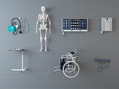 Modern Medical Equipment Hospital Clinic Medical Equipment 3d model