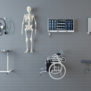 Modern Medical Equipment Hospital Clinic Medical Equipment 3d model