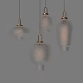 Modern Elegant Pendant Lights With Frosted Glass And Brass Metal Accents Unique Design