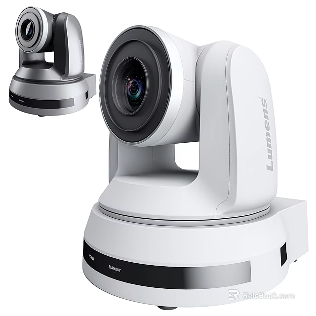 Modern Projection Surveillance Camera With High Definition Digital Security Monitoring Features 3d model 