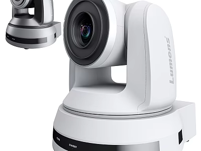 Modern Projection Surveillance Camera With High Definition Digital Security Monitoring Features 3d model