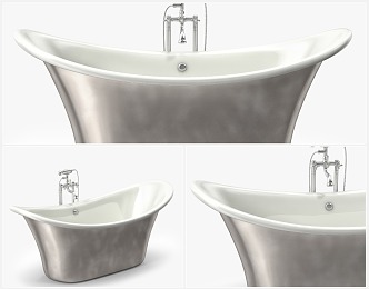 Modern Bathtub 3d model