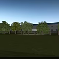 Modern Large Scale Industrial Factory Complex With Multiple Buildings Greenery And Roads