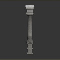 Columns Stone Columns Stone Columns Old Columns Roman Columns Roman Columns Classical Columns Greek Columns 3d model