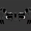 Robot Spider Robot Mecha Spider Science Fiction Spider Mechanical Spider Battery Spider Tower Defense 3d model