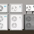 Air conditioning external unit Air conditioning external hood External unit protective cover Central air conditioning louver grille protective fence 3d model