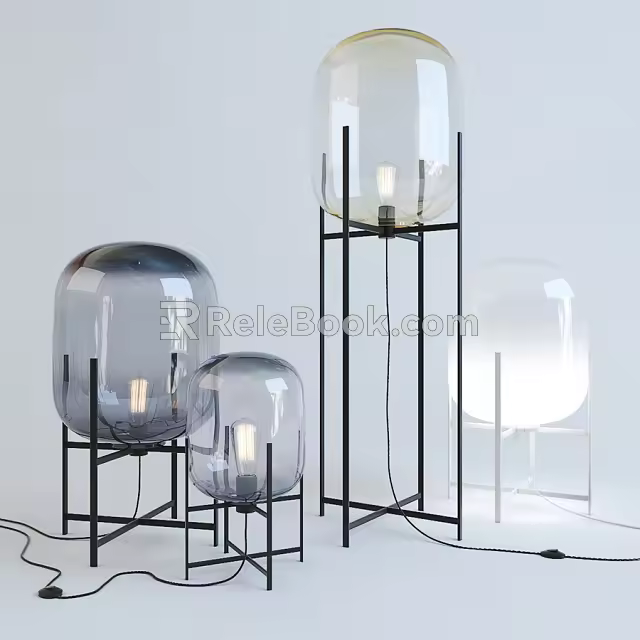 Floor lamp 3d model
