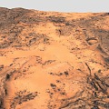 Modern Mars Terrain Rock Sandy Mountain Desert 3d model