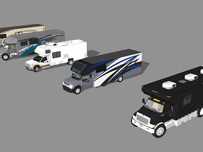 Modern RV 3d model