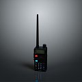 Walkie-talkie military walkie-talkie military radio military wireless telephone wireless telephone military communication equipment 3d model