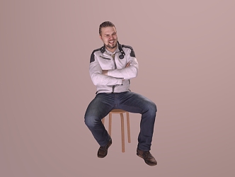 Men's Fashion Wear Men's Chair 3d model