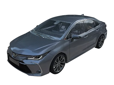 Modern Car Corolla Car 3d model