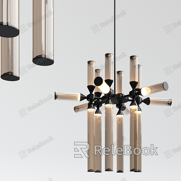 Modern chandelier glass chandelier model