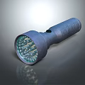 Handheld LED Flashlight With Multiple Bright Bulbs And Ergonomic Handle Design